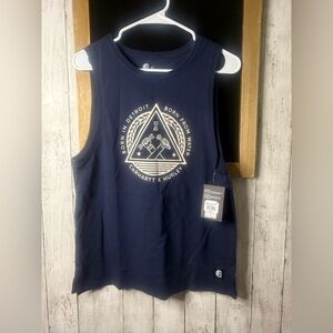 Carhartt  Hurley Collab Tank Top Shirt Womens Small Blue NWT Workwear